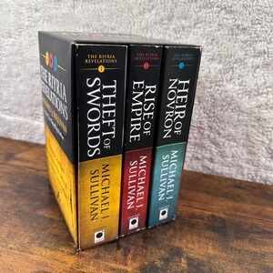 The Riyria Revelations Box Set Michael J Sullivan Fantasy Trilogy Orbit